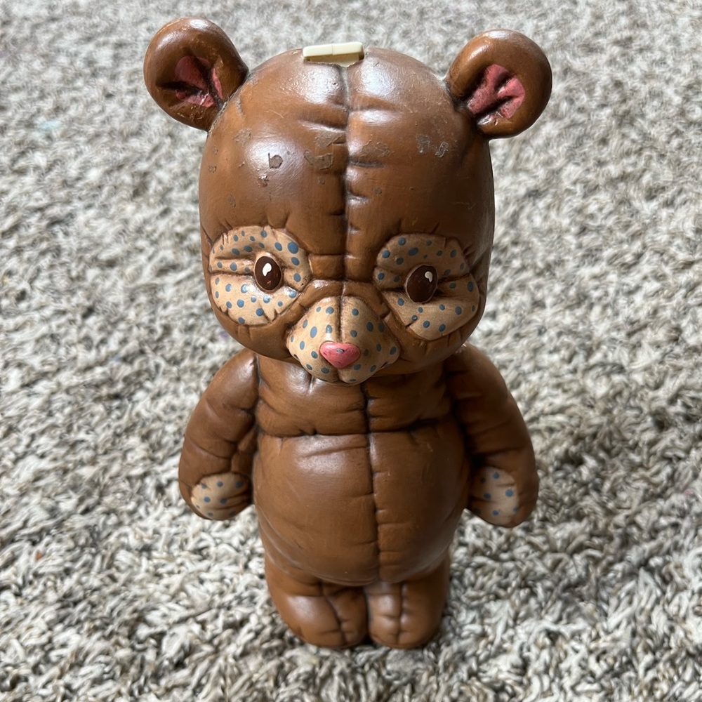 Bear coin bank